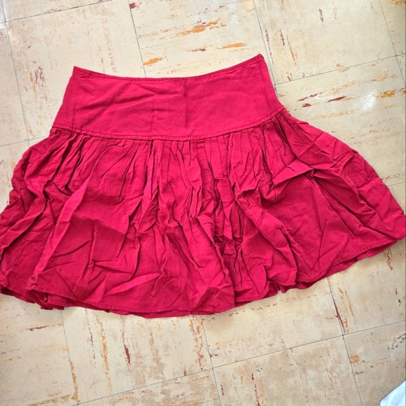 LOFT Pleated Circle Skirt - Picture 1 of 4